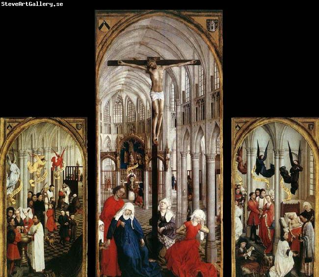 WEYDEN, Rogier van der Seven Sacraments Altarpiece